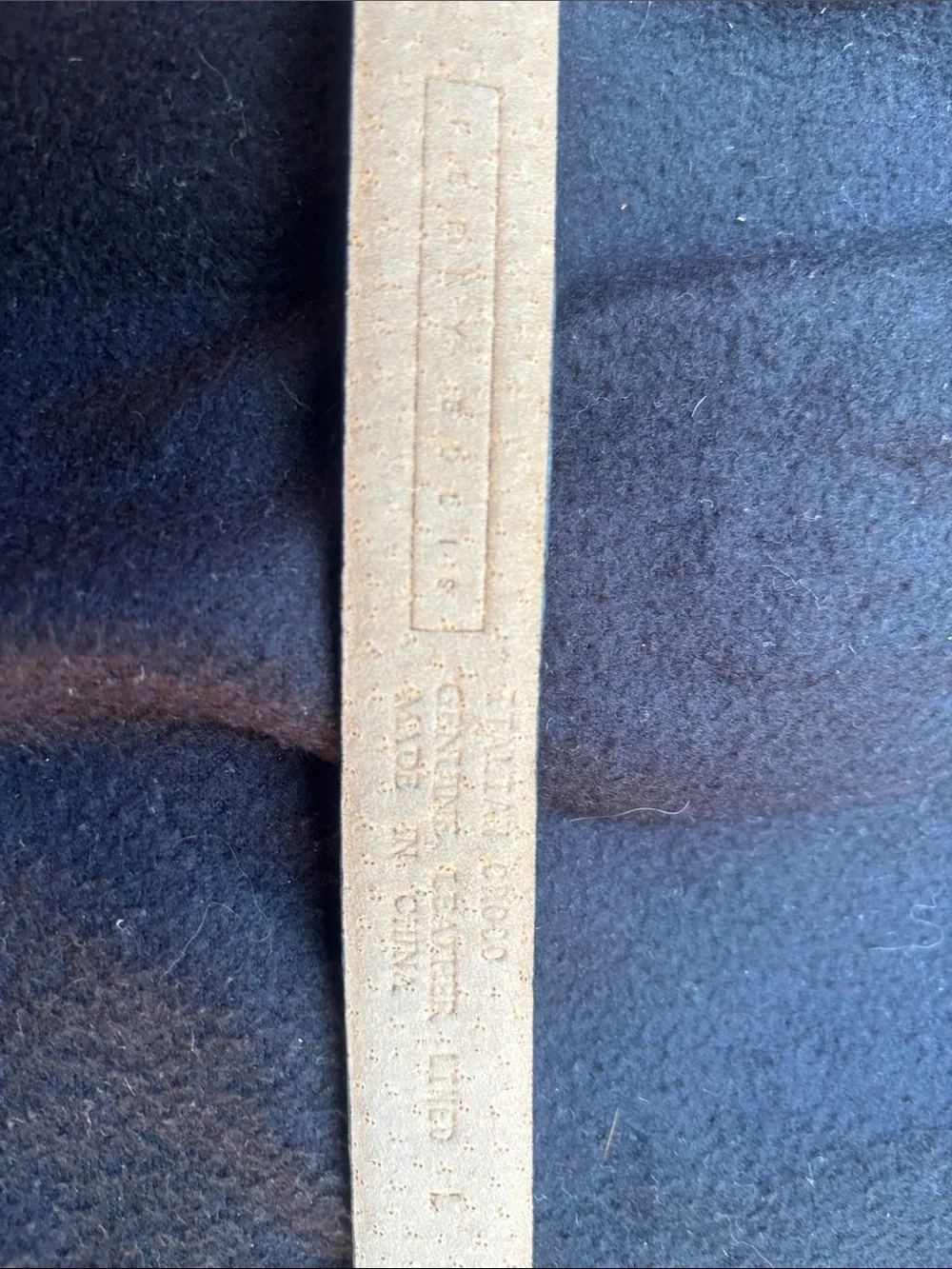 Perry Ellis Croc-Embossed Black Patent Leather Belt with Gold Buckle Vintage
